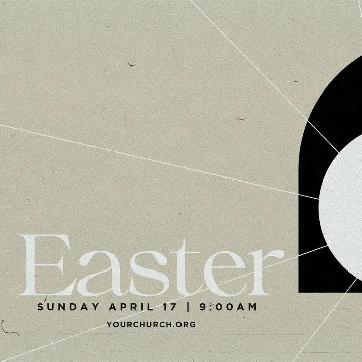 Easter: social post
