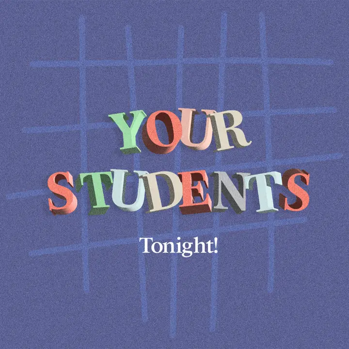 Your Students: social post
