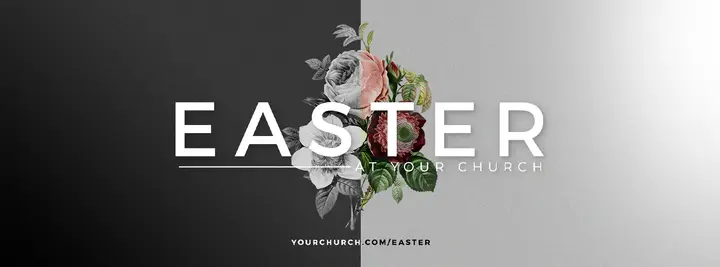 Easter: facebook cover