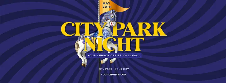 City Park Night: facebook cover