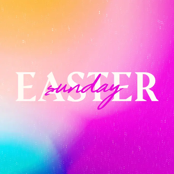 Easter: social post