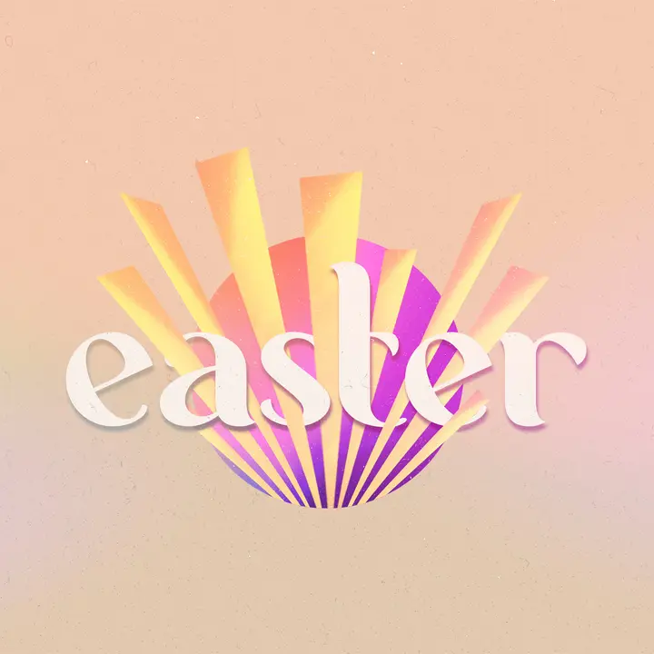 Easter: social post