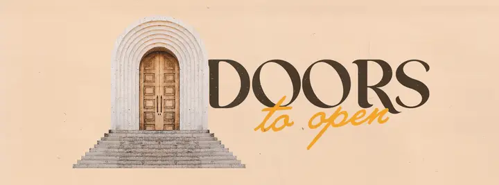 Doors To Open: facebook cover