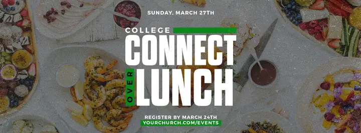 College Connect Over Lunch: facebook cover