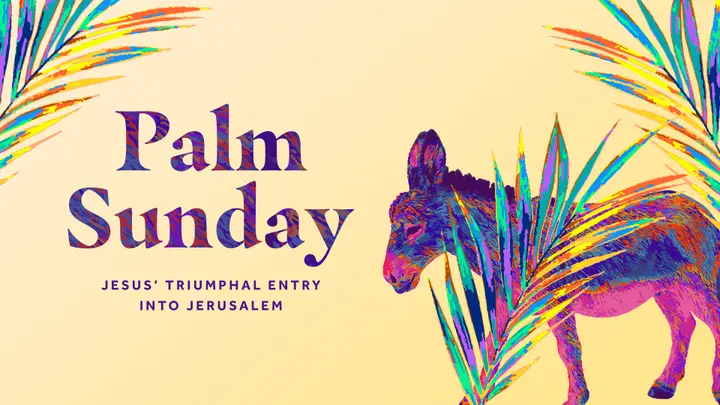 Palm Sunday Multicolor: slide 1
