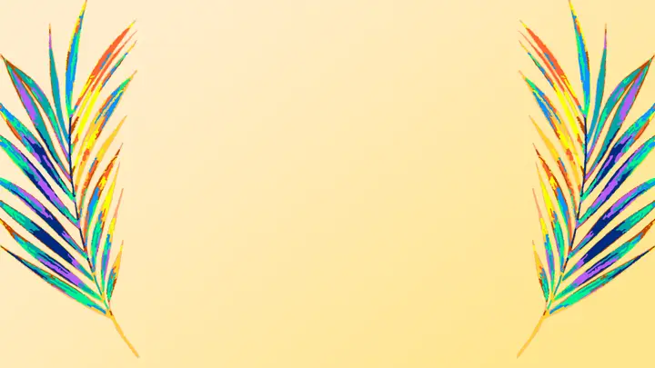 Palm Sunday Multicolor: slide 5