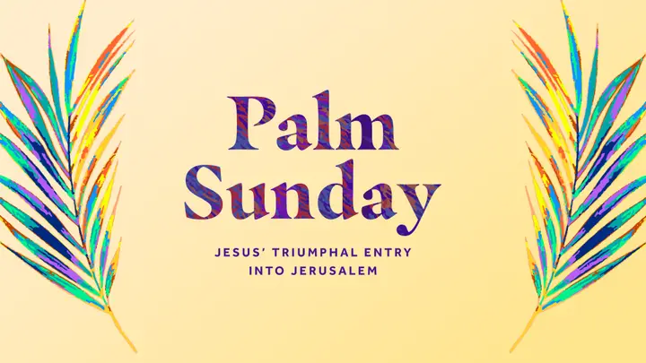 Palm Sunday Multicolor: slide 6