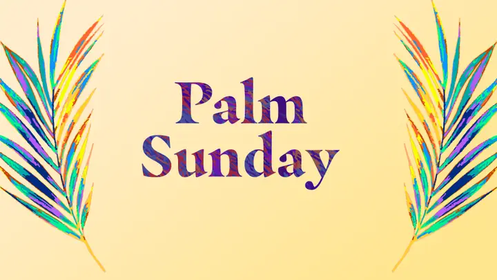 Palm Sunday Multicolor: slide 7