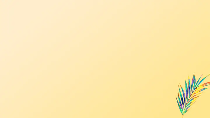Palm Sunday Multicolor: slide 8