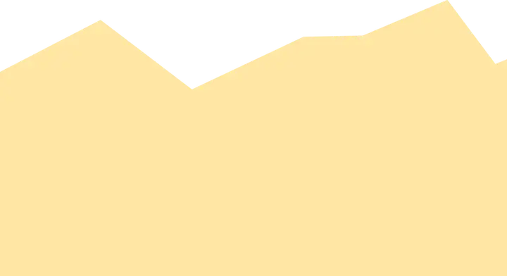 Palm Sunday Multicolor: yellow mountains