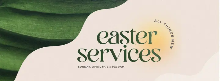 Easter Services: facebook cover