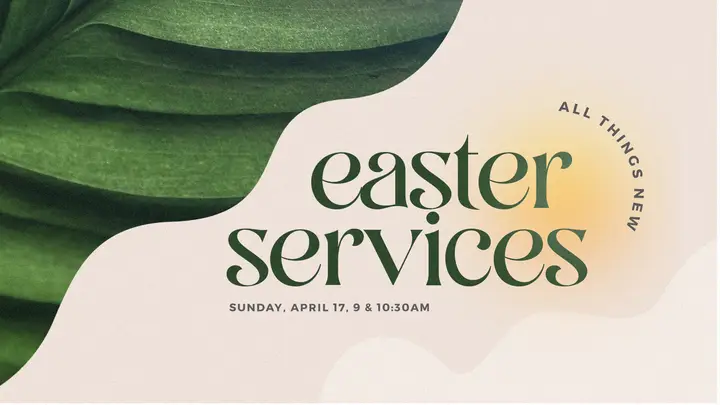 Easter Services: HD slide