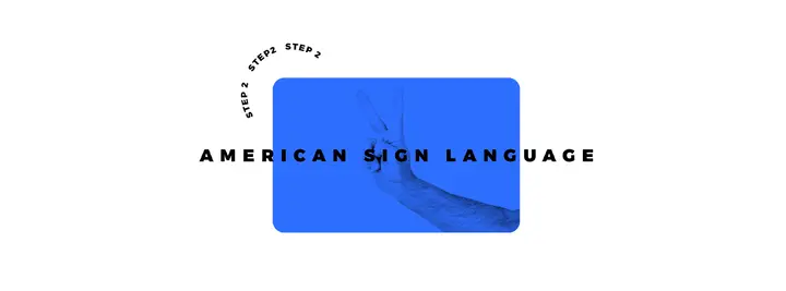 American Sign Language: facebook cover