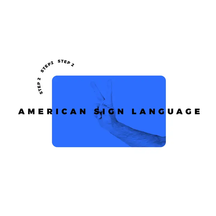American Sign Language: social post
