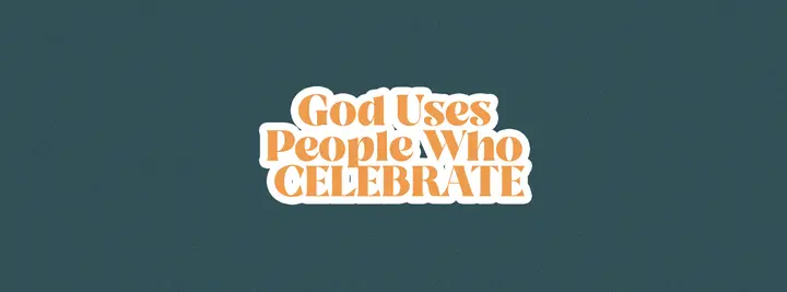 God Uses People Who Celebrate: facebook cover
