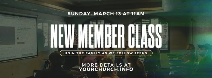 New Member Class: facebook cover