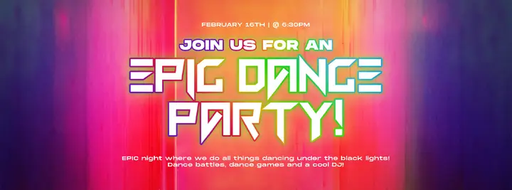 Epic Dance Party: facebook cover