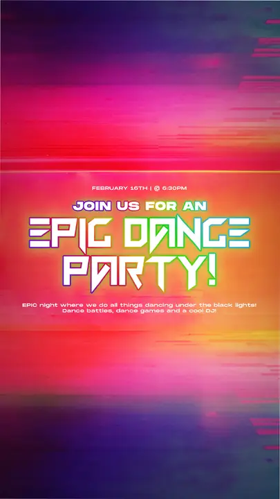 Epic Dance Party: story