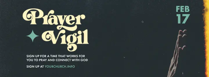 Prayer Vigil: facebook cover