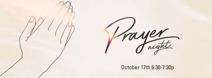 Prayer Night: facebook cover