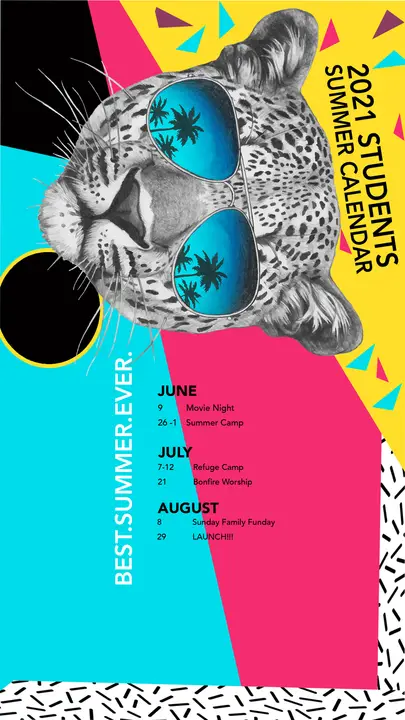 Student Summer Calendar: story