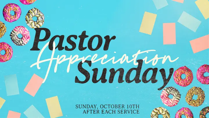 Pastor Appreciation Sunday: HD slide