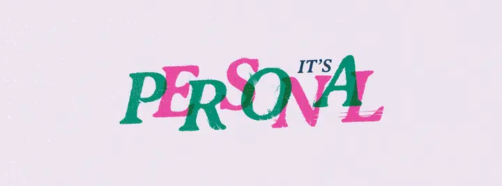 It’s Personal: facebook cover