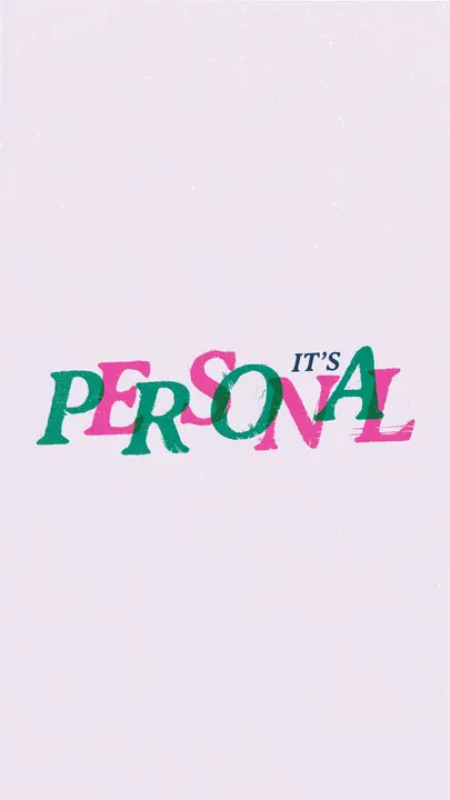 It’s Personal: story