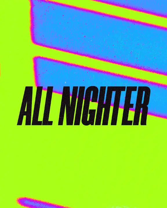 All Nighter: social post