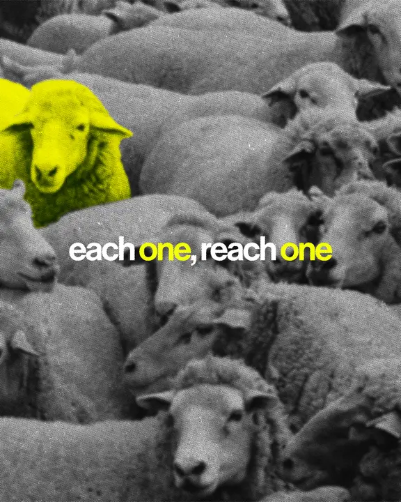 Each One, Reach One: social post