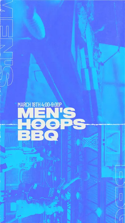 Mens Hoops BBQ: story