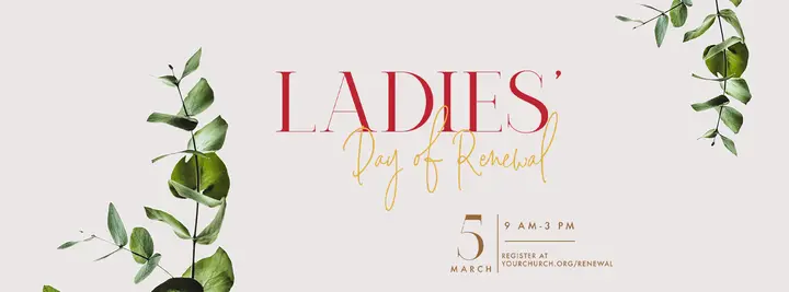 Ladies Day of Renewal: facebook cover