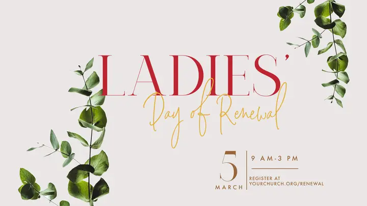 Ladies Day of Renewal: HD slide