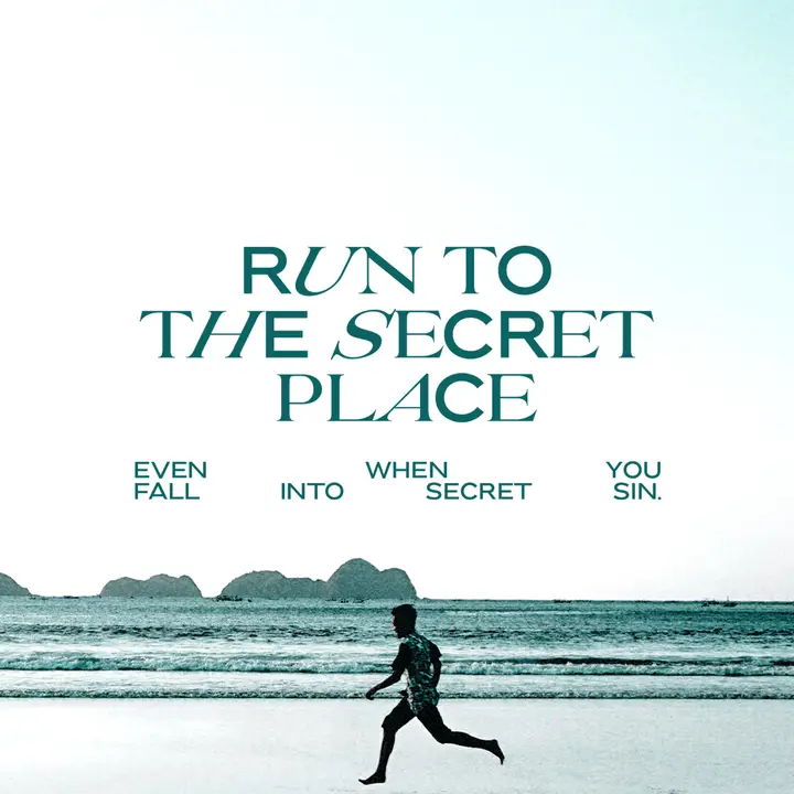 Run To the Secret Place: social post