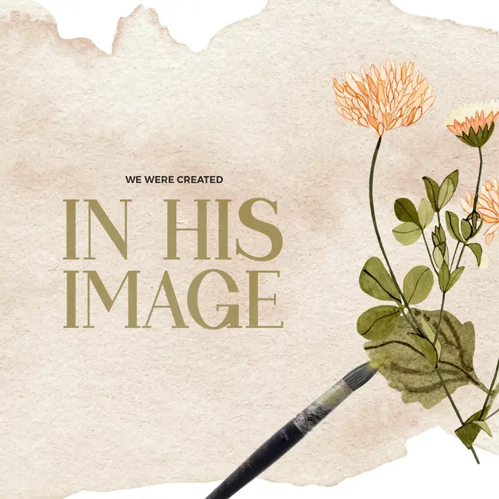 In His Image: social post