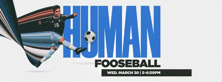 Human Fooseball: facebook cover