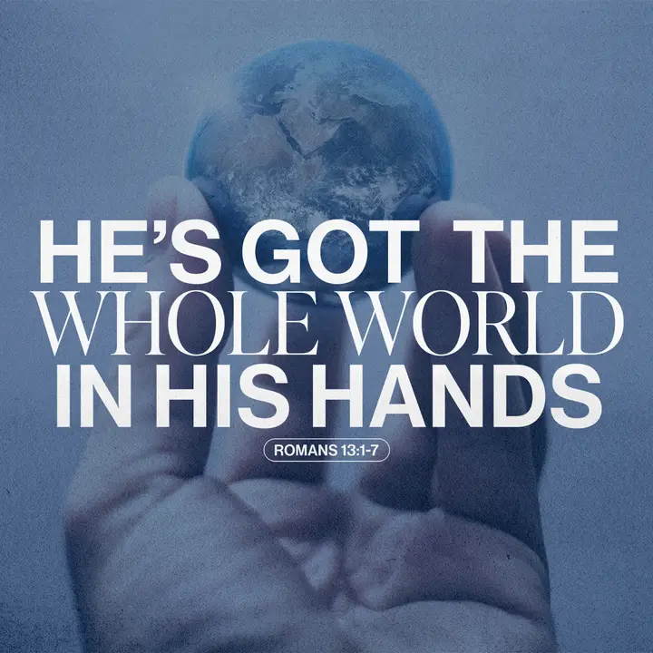 He’s Got The Whole World In His Hands: social post