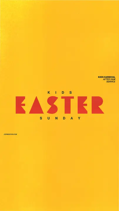 Kids Easter Sunday: story