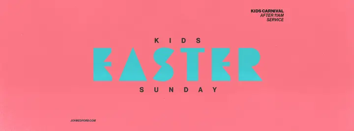 Kids Easter Sunday: facebook cover