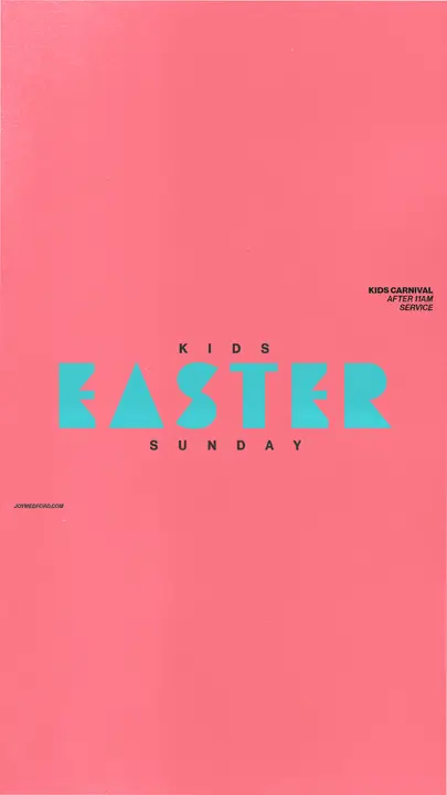 Kids Easter Sunday: story