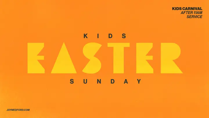 Kids Easter Sunday: HD slide