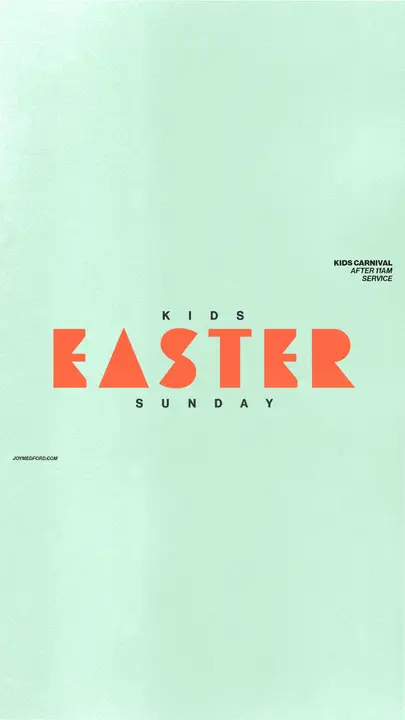 Kids Easter Sunday: story