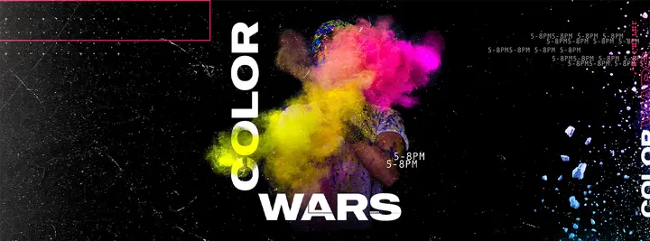 Color Wars: facebook cover