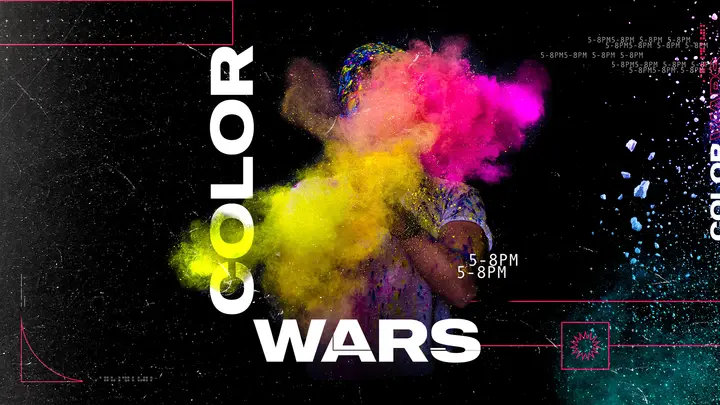 Color Wars: HD slide