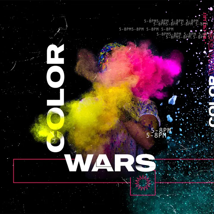 Color Wars: social post