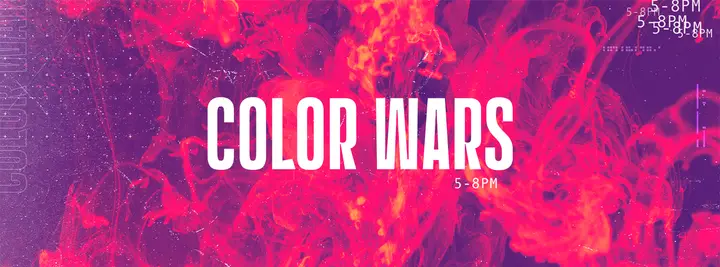 Color Wars: facebook cover