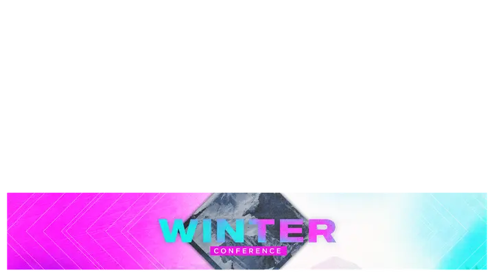 Winter Conference: lower third