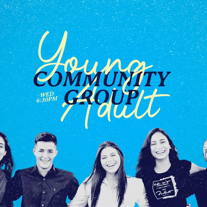 Young Adult Community Group: social post