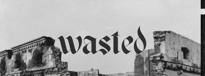 Wasted: facebook cover