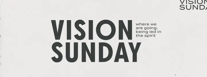 Vision Sunday: facebook cover